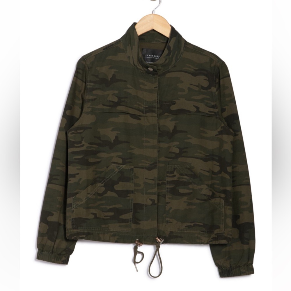COPY - SANCTUARY
Drawstring Hem Jacket In Camo - Picture 3 of 5